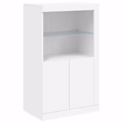 Armadietto con Luci LED Bianco in Legno Multistratocod mxl 132637 - Vista aggiuntiva 3