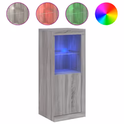 Credenza con Luci LED Grigio Sonoma 41x37x100 cmcod mxl 134280 - Vista aggiuntiva 2