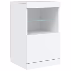 Credenza con Luci LED Bianca 41x37x67 cmcod mxl 110270 - Vista aggiuntiva 3