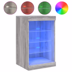 Credenza con Luci LED Grigio Sonoma 41x37x67 cmcod mxl 134322 - Vista aggiuntiva 2