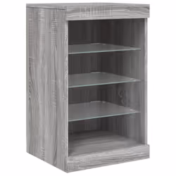 Credenza con Luci LED Grigio Sonoma 41x37x67 cmcod mxl 134322 - Vista aggiuntiva 3