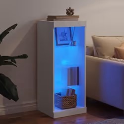 Credenza con Luci LED Bianca 41x37x100 cmcod mxl 110340 - Vista aggiuntiva 3