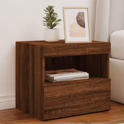 Decorate la vostra camera da letto con questo comodino moderno con le luci LED, che si abbina facilmente a qualsiasi stile di ...