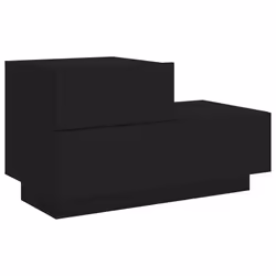 VidaXL 836778 comodino Nero - Vista aggiuntiva 5