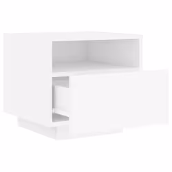 VidaXL 836799 comodino Bianco - Vista aggiuntiva 6