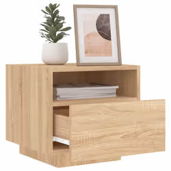 VidaXL 836802 comodino Quercia - Vista aggiuntiva 4