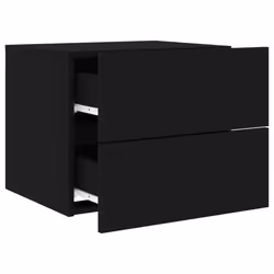VidaXL 836814 comodino Nero - Vista aggiuntiva 5