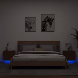 Questi comodini a muro con i luci LED sono la soluzione perfetta per ottimizzare lo spazio e mantenere pulite le zone del pav ...