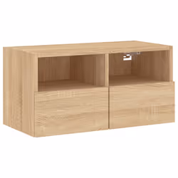 Mobile TV a Parete Rovere Sonoma 60x30x30 cm Legno Multistratocod mxl 86080 - Vista aggiuntiva 2