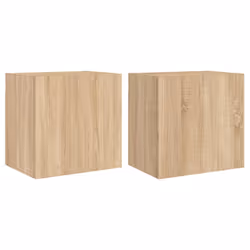 Mobili TV Muro 2pz Rovere Sonoma 40,5x30x40cm Legno Multistratocod mxl 110086 - Vista aggiuntiva 2