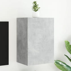 Vidaxl - Mobile tv Parete Grigio Cemento 40,5x30x60 cm Legno Multistrato 43252
