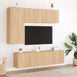 Mobili TV a Parete 2pz Rovere Sonoma 60x30x41 cmcod mxl 110071 - Vista aggiuntiva 3