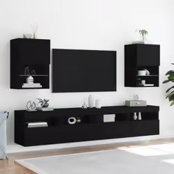 Caratterizzati da un design di tendenza e pratico, questi mobili porta TV con le luci LED diventeranno il punto focale di qua ...