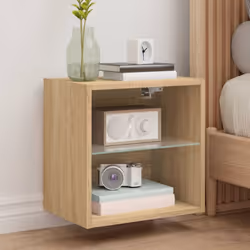 Caratterizzato da un design di tendenza e pratico, questo comodino con le luci LED diventeranno il punto focale della vostra ...