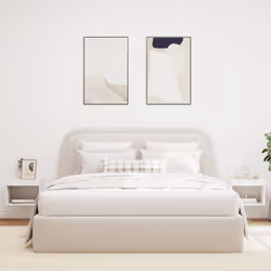 Comodini con Luci LED a Parete 2pz Bianchicod mxl 134020 - Vista aggiuntiva 3