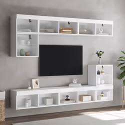 VidaXL 837141 supporto TV e sistema audio - Vista aggiuntiva 4