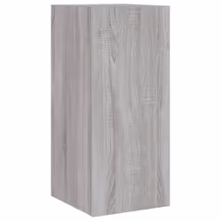 Mobile TV a Parete con Luci LED Grigio Sonoma 30,5x35x70 cmcod mxl 86194 - Vista aggiuntiva 3