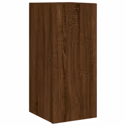 Mobile TV a Parete con Luci LED Rovere Marrone 30,5x35x70 cmcod mxl 134179 - Vista aggiuntiva 3