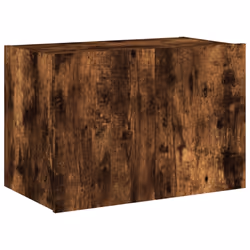 Mobile TV a Parete con Luci LED Rovere Fumo 60x35x41 cmcod mxl 111905 - Vista aggiuntiva 3