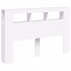 VidaXL 837351 testiera e pedana Bianco - Vista aggiuntiva 5