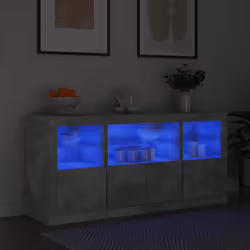 Decorate il vostro ambiente con questa credenza moderna con le luci LED, che si abbina facilmente a qualsiasi stile di arreda ...
