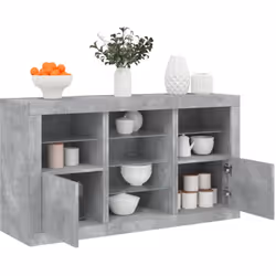 Decorate il vostro ambiente con questa credenza moderna con le luci LED, che si abbina facilmente a qualsiasi stile di arreda ...
