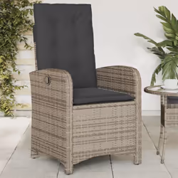 Rilassatevi e godetevi l'aria aperta con questa comoda sedia da giardino! Materiale resistente: Il rattan PE, noto anche come ...