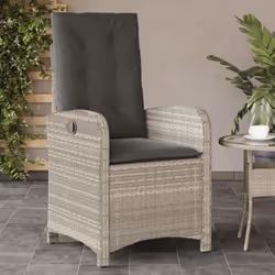 Rilassatevi e godetevi l'aria aperta con questa comoda sedia da giardino! Materiale resistente: Il rattan PE, noto anche come ...