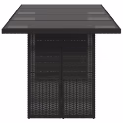 VidaXL 365304 tavolo da esterno Nero - Vista aggiuntiva 4