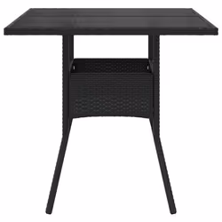 VidaXL 365521 tavolo da esterno Nero - Vista aggiuntiva 5