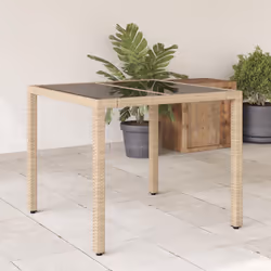 VidaXL 365527 tavolo da esterno Beige - Vista aggiuntiva 2