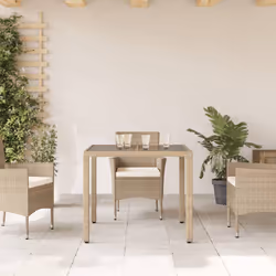 VidaXL 365527 tavolo da esterno Beige - Vista aggiuntiva 3