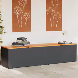 Questo portaoggetti da giardino è ideale per riporre cuscini, guanciali, coperte, giocattoli, e altri oggetti in giardino o n ...