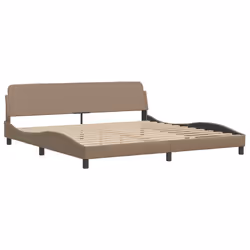Giroletto con Testiera Cappuccino 200x200 cm in Similpellecod mxl 113849 - Vista aggiuntiva 3