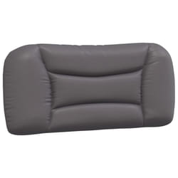 VidaXL 374535 testiera e pedana Grigio