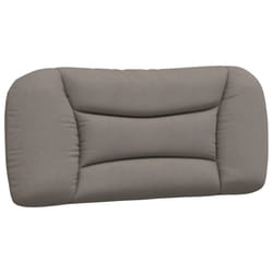 VidaXL 374541 testiera e pedana Grigio talpa