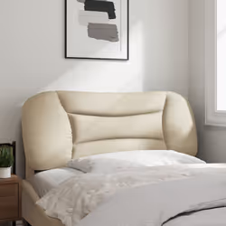 Cuscino Testiera Crema 100 cm in Tessutocod mxl 87896 - Vista aggiuntiva 3