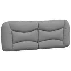 Cuscino Testiera Grigio Chiaro 140 cm in Tessutocod mxl 111693 - Vista aggiuntiva 2
