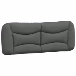 VidaXL 374577, Grigio scuro, Poliestere, Hollow polypropylene fiber, 140 cm, 1500 mm, 48 cm