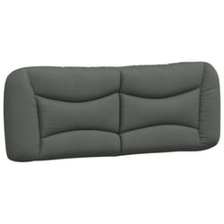 VidaXL 374577 testiera e pedana Grigio scuro