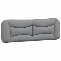 Cuscino Testiera Grigio Chiaro 160 cm in Tessutocod mxl 111695 - Vista aggiuntiva 2