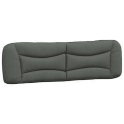 VidaXL 374601 testiera e pedana Grigio scuro