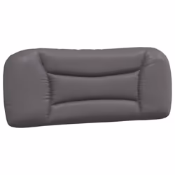 VidaXL 374610, Grigio, Cotone, Ecopelle, Poliestere, Cloruro di polivinile (PVC), Hollow polypropylene fiber, 180 cm, 1900 mm ...