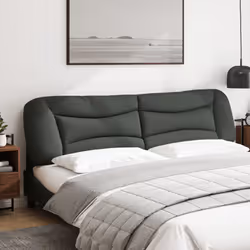 VidaXL 374617 testiera e pedana Grigio scuro - Vista aggiuntiva 3
