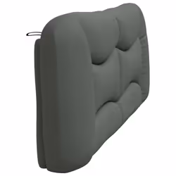 VidaXL 374617 testiera e pedana Grigio scuro - Vista aggiuntiva 6
