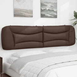 Cuscino Testiera Marrone 200 cm in Similpellecod mxl 88060