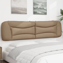 Cuscino Testiera Cappuccino 200 cm in Similpelle Vidaxl 33588