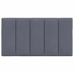 VidaXL 374644 testiera e pedana Grigio scuro - Vista aggiuntiva 5