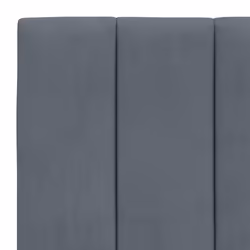 VidaXL 374644 testiera e pedana Grigio scuro - Vista aggiuntiva 8
