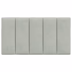 VidaXL 374649 testiera e pedana Grigio chiaro - Vista aggiuntiva 5